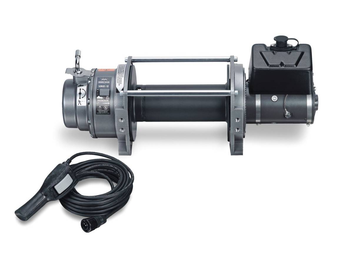 WARN INDUSTRIES 72005 WINCH INDUSTRIAL 18,000 Lb. 24V