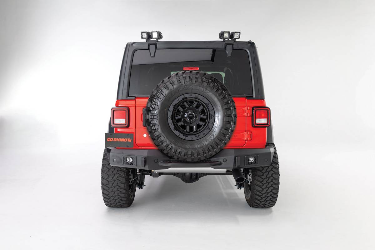 Extensions D'ailes Arrière Pour Jeep Wrangler JK 2007-2018 - Paire Gauche/droite En ABS Taille D'origine