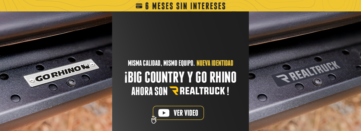 Go Rhino y Big Country ahora es RealTruck