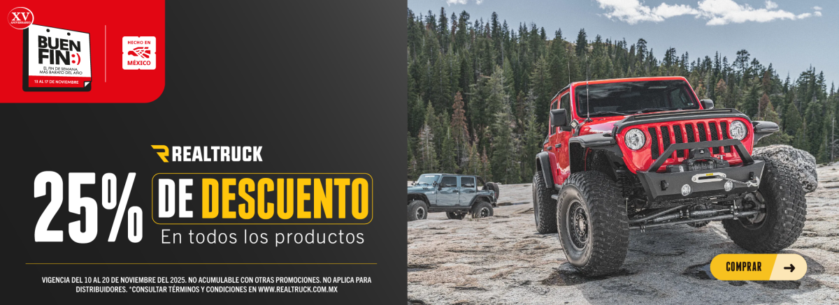 25% de descuento en todos los productos