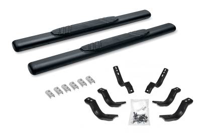 Go Rhino - 4" Estribos OE Xtreme 52" Negro Texturizado + Brackets Chevrolet Silverado/GMC Sierra 07 - 18 684404552T