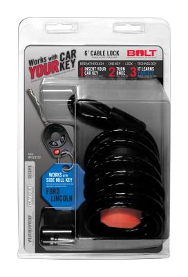 BOLT - CABLE CON CANDADO BOLT RECEPTOR 6FT. FORD