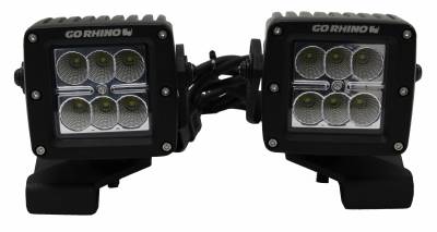 Go Rhino - Montaje para Cubo LED 3" para Wrangler JL / Gladiator 18-25