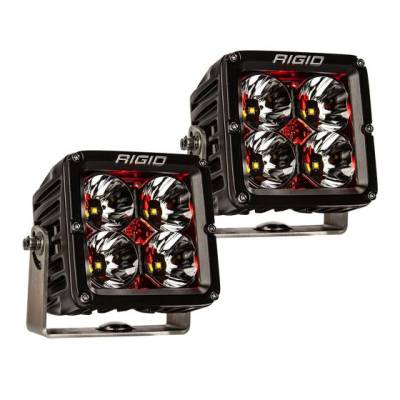 Rigid Industries - Faros Duallys Radiance Pod XL 4"x4" Rojo