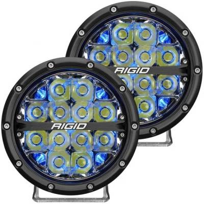 Rigid Industries - Faro Redondo Rigid 360 Series 4" Spot / Azul