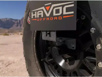 Havoc  - Relocalizador de Placa Trasera Havoc para Bronco 21-25