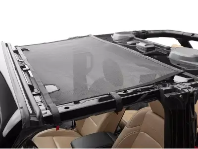 Rugged Ridge - Malla Protectora Frontal para Sol Eclipse (Toldo Duro) para Wrangler JL 18-25 (4 puertas)