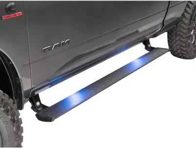 AMP Research - Estribos Electricos Powerstep AMP para Wrangler JK 07 - 18