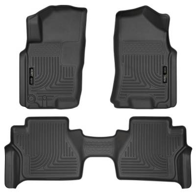 Husky Liners - Tapetes Husky Weatherbeater 1ra y 2da Fila para NP300 16-25