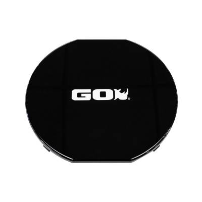 Realtruck - Cubierta para faros Go Rhino MAXLINE de 9" Negra