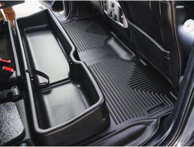 Husky Liners - Caja de almacenamiento debajo del asiento para Silverado / Sierra 1500 19 -24