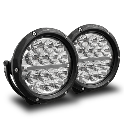 Realtruck - Luces Led Round de 6" RT Amber Series (1 par)