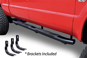 Go Rhino - 5" OE Xtreme 80" Estribos + brackets Ford Ranger 13-22 Negro Xtra Cab