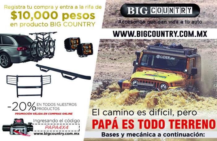 Promo PAPÁ 4X4