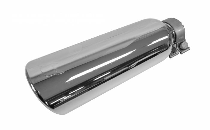 Go Rhino - Colilla de escape para tubos de  2 1/4" Cromado