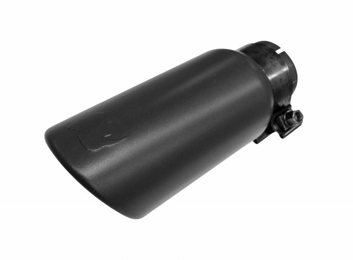 Realtruck - Colilla de escape para tubos de  2 3/4" Negra