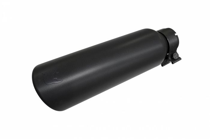 Realtruck - Colilla de escape para tubos de  2  1/4 "  Negra