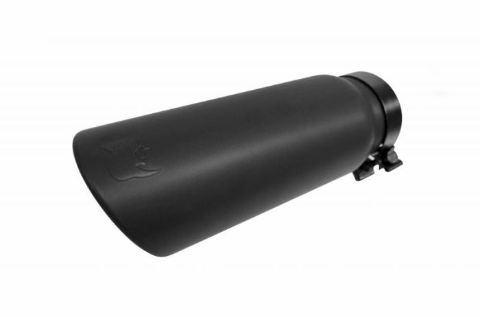 Go Rhino - Colilla de escape para tubos de  4"  Negra