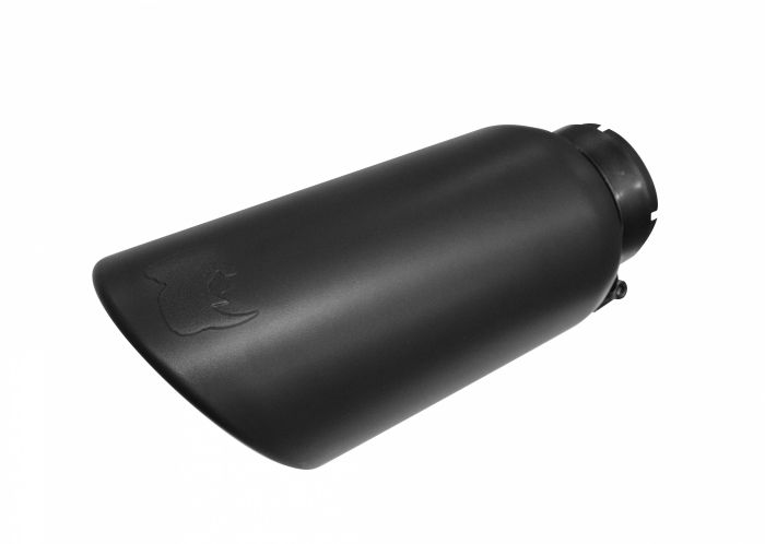 Go Rhino - Colilla de escape para tubos de  4"  Negra