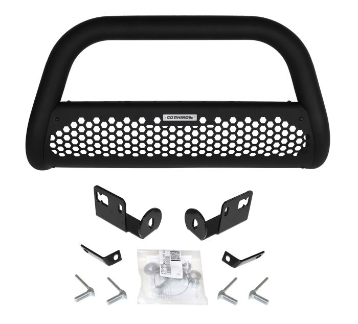 Go Rhino - RC2 Negro + Brackets para Ford Ranger 13-22