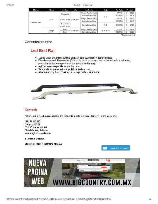Nuevo LED Bed Rail 2