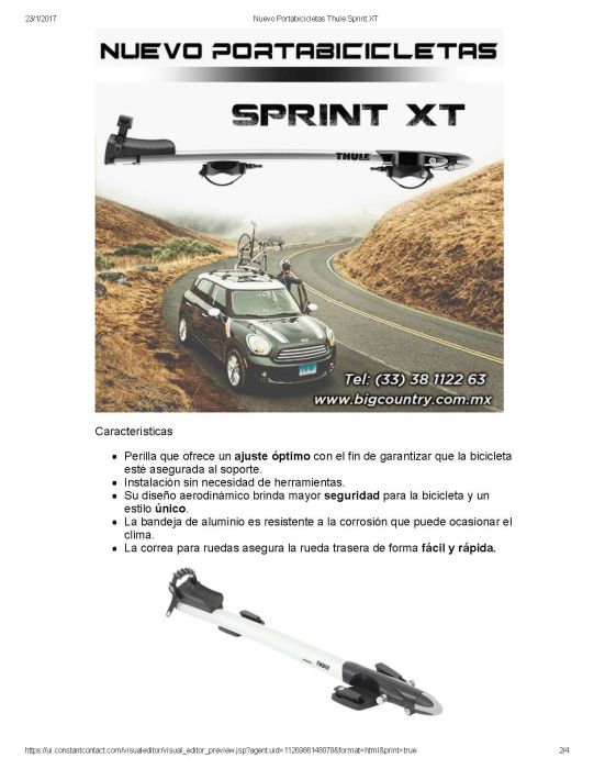 Thule Sprint XT 2