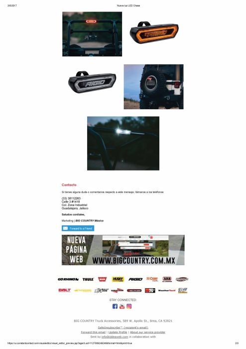 Nueva Luz LED Chase 2