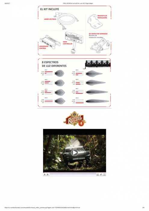 Nueva LED Rigid Reflect 3