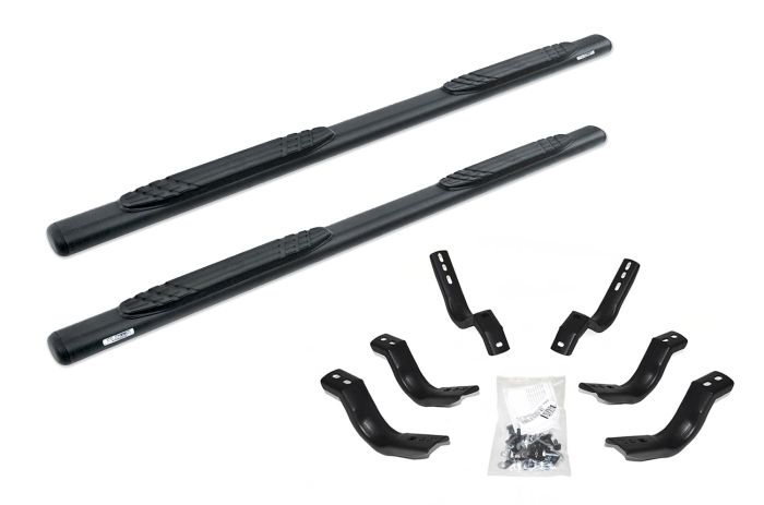 Go Rhino - 4" OE Xtreme 80" Negro Texturizado + Brackets Ford F-150/Lobo/Raptor 15 - 22 Super Cab