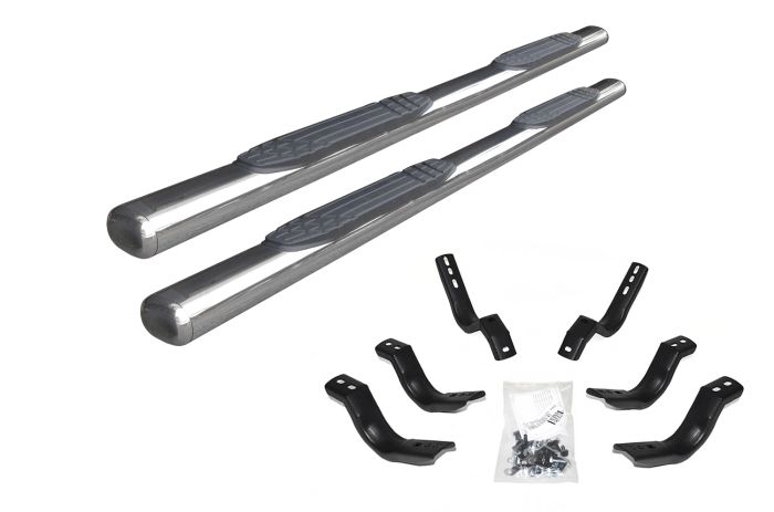 Go Rhino - 4"WIDESIDER Fusion Inox 80" Avalanche / Silverado / Sierra 1500 07-13 Extended