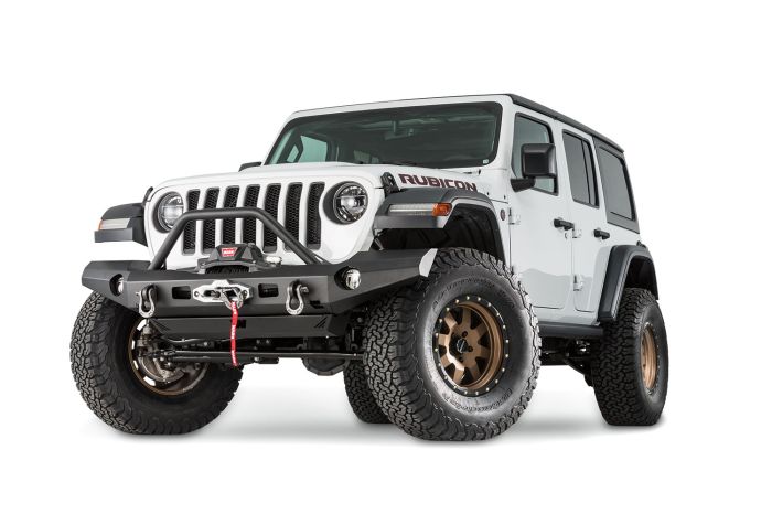 Warn - Warn Elite Series Full-Width para Wrangler JL / Gladiator 18-24(Delantera con tubo)