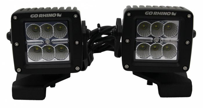 Go Rhino - Montaje para Cubo LED 3" para Wrangler JL / Gladiator 18-24