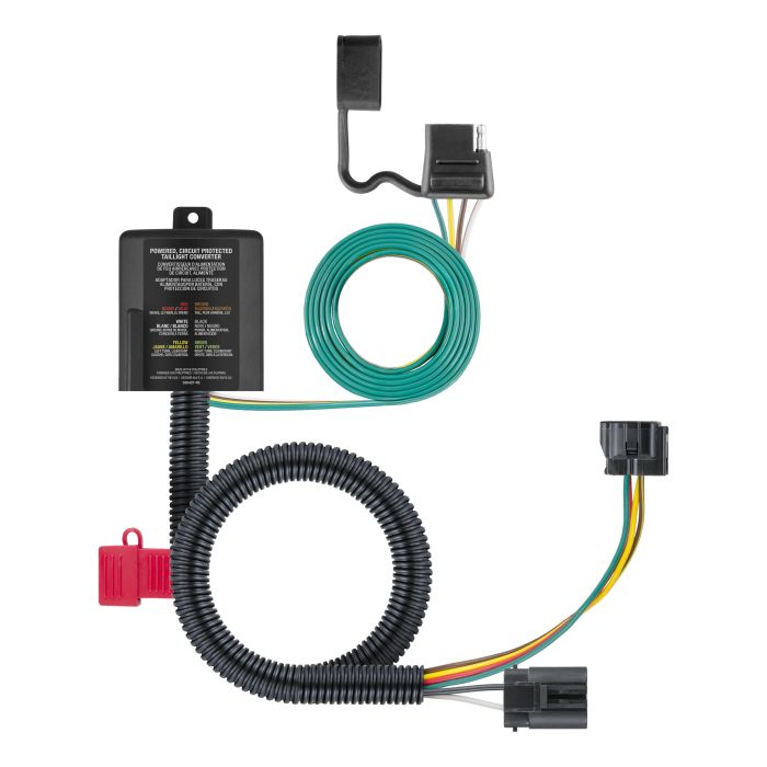 Curt Manufacturing - Custom Wiring Connector (4-Way Flat Output)