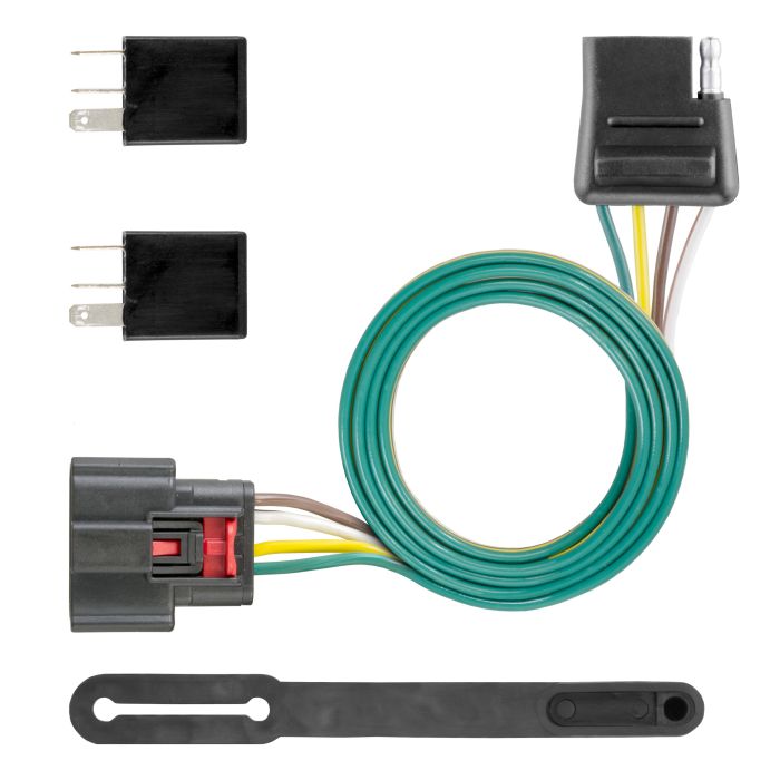 Curt Manufacturing - Custom Wiring Connector (4-Way Flat Output)