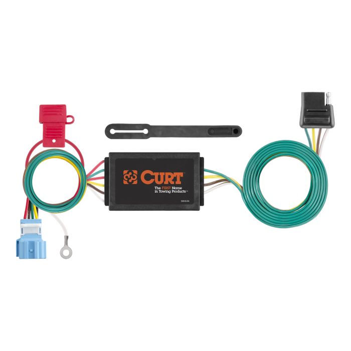 Curt Manufacturing - Custom Wiring Connector (4-Way Flat Output)