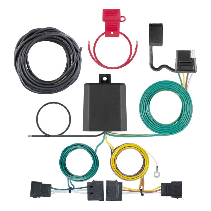 Curt Manufacturing - Custom Wiring Harness (4-Way Flat Output)