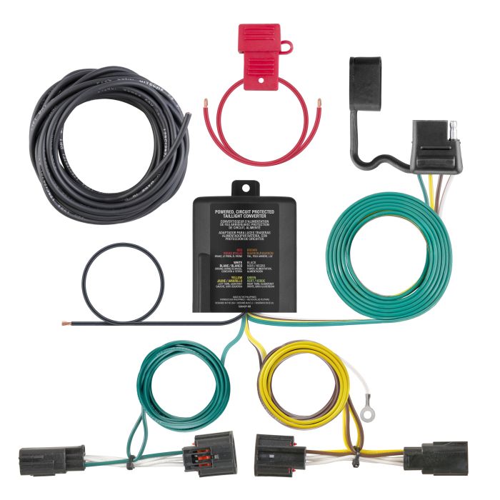 Curt Manufacturing - Custom Wiring Harness (4-Way Flat Output)