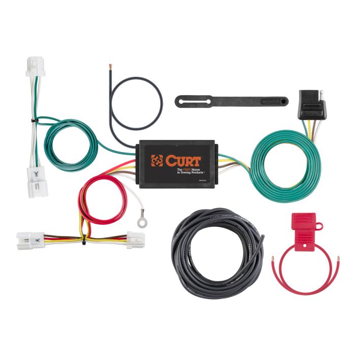 Curt Manufacturing - Custom Wiring Harness (4-Way Flat Output)