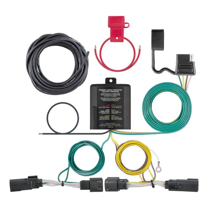 Curt Manufacturing - Custom Wiring Harness (4-Way Flat Output)