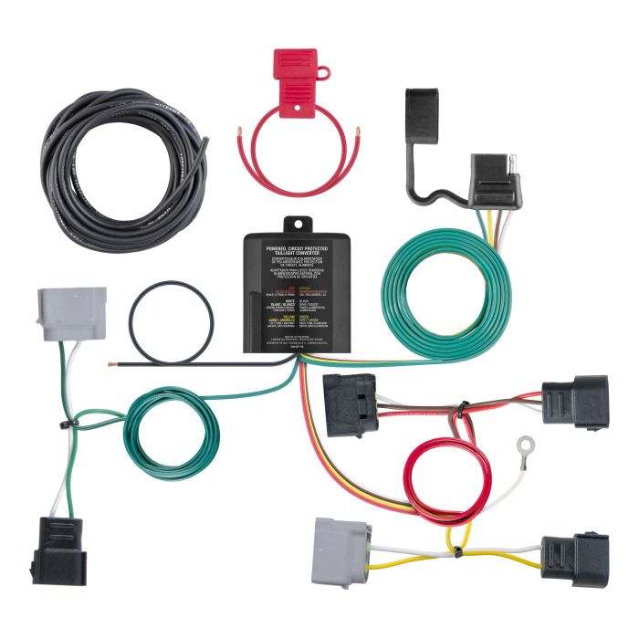 Curt Manufacturing - Custom Wiring Harness (4-Way Flat Output)