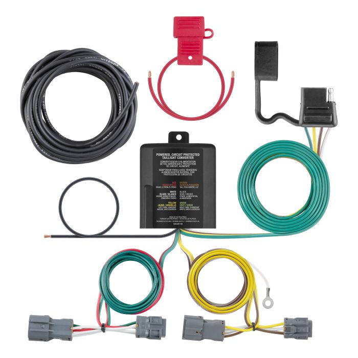 Curt Manufacturing - Custom Wiring Harness (4-Way Flat Output)