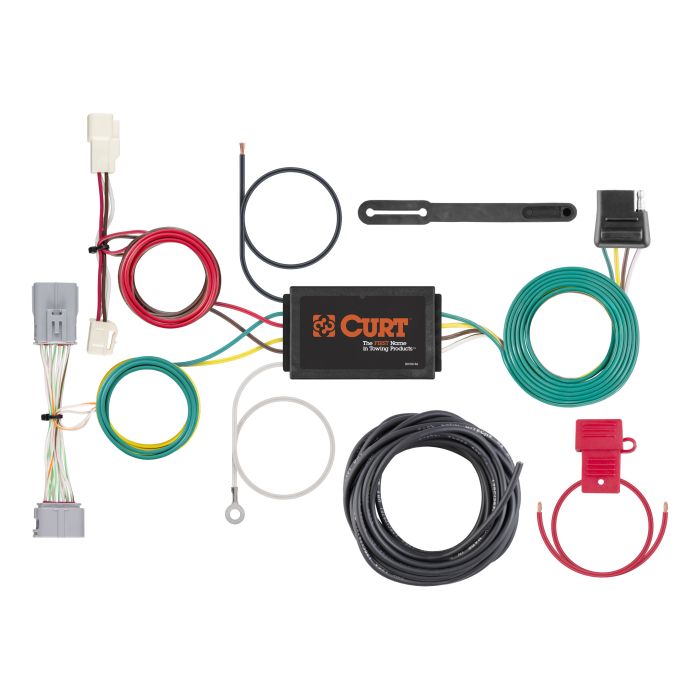 Curt Manufacturing - Custom Wiring Harness (4-Way Flat Output)