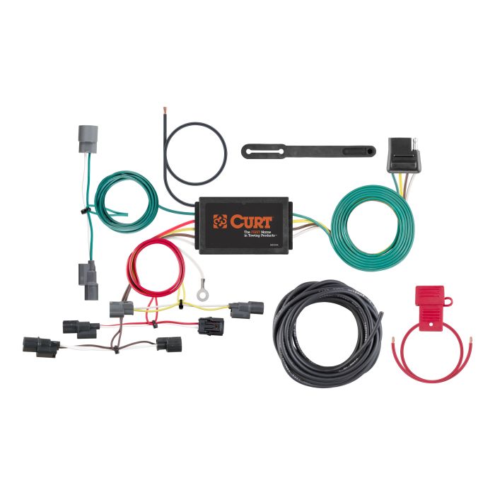 Curt Manufacturing - Custom Wiring Harness (4-Way Flat Output)