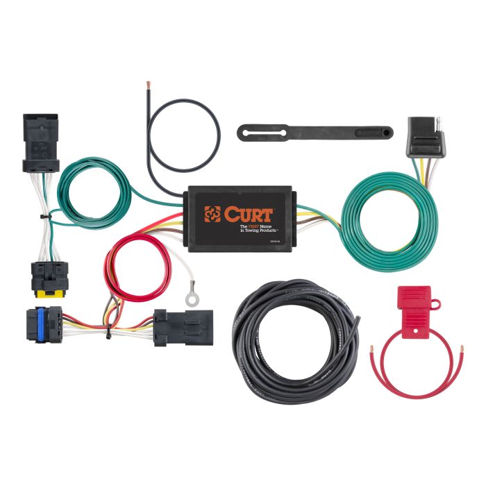 Curt Manufacturing - Custom Wiring Harness (4-Way Flat Output)