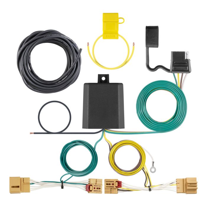 Curt Manufacturing - Custom Wiring Harness (4-Way Flat Output)