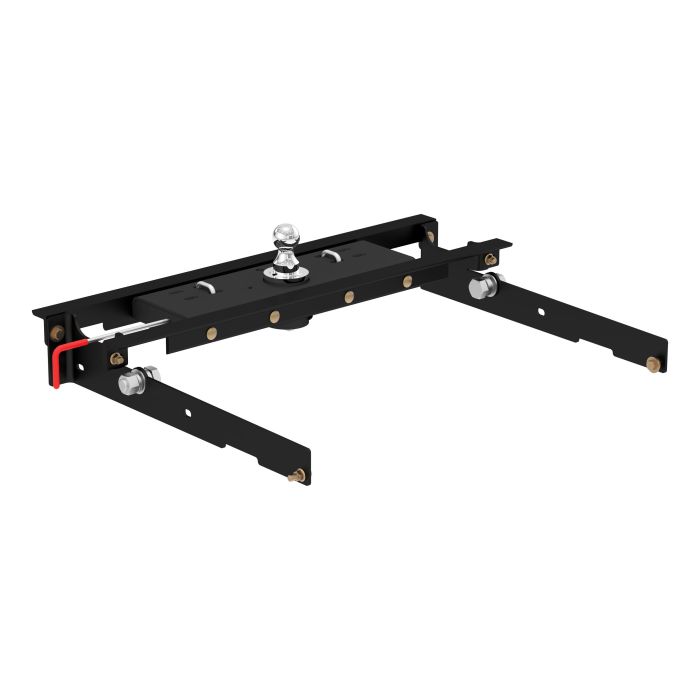 Curt Manufacturing - Double Lock Gooseneck Hitch Kit with Installation Brackets