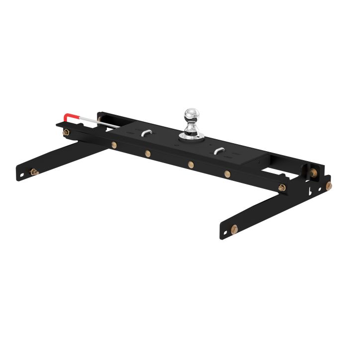 Curt Manufacturing - Double Lock Gooseneck Hitch Kit with Installation Brackets