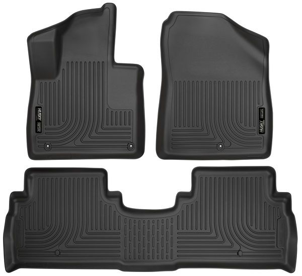 Husky Liners - Husky FloorLiners 1ra y 2da fila negro Kia Sorento 16-20