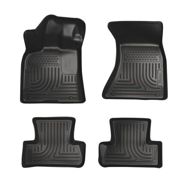 Husky Liners - Husky FloorLiners 1ra y 2da fila negro Mercedez-Benz GLK250 13-15