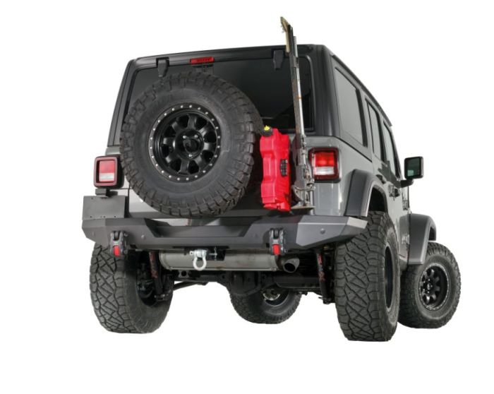 Warn - Defensa trasera Warn Elite para Wrangler JL modular 18-25 (Solo defensa)